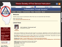 Tablet Screenshot of ill-fireinstructors.org